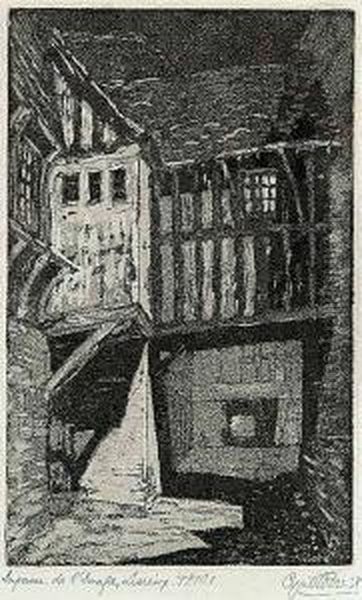 Impasse De L'image, Liseiux #ap No. 1 Oil Painting by Cyril E. Power