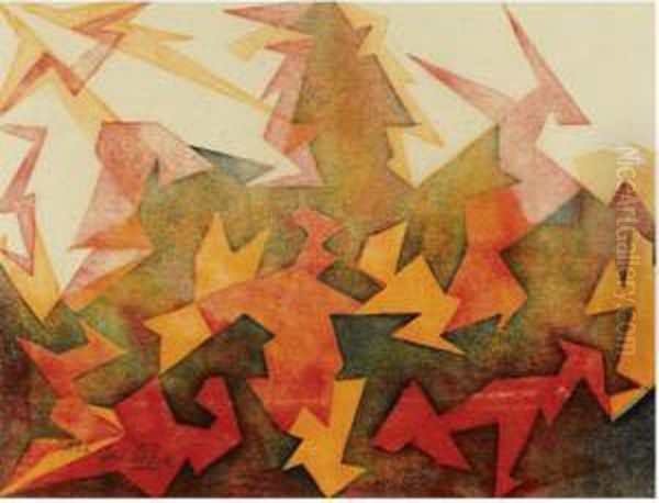 Revolution (coppel Cep 24) Oil Painting by Cyril E. Power