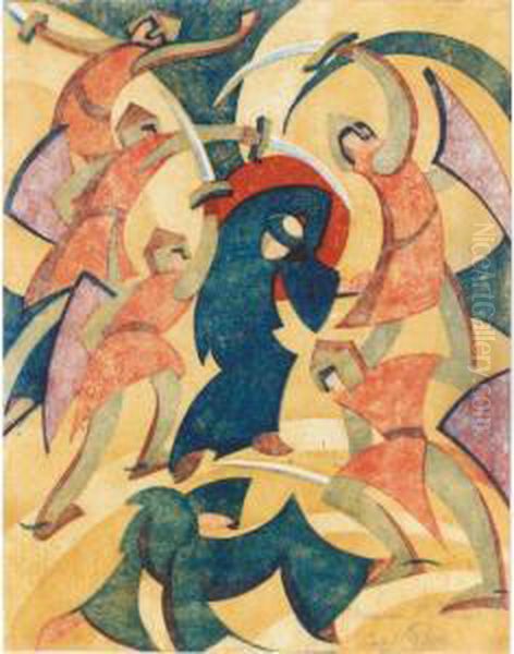 Monseigneur St Thomas (see Coppel Cep 27) Oil Painting by Cyril E. Power