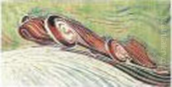 Speed Trial (coppel Cep.31) Oil Painting by Cyril E. Power