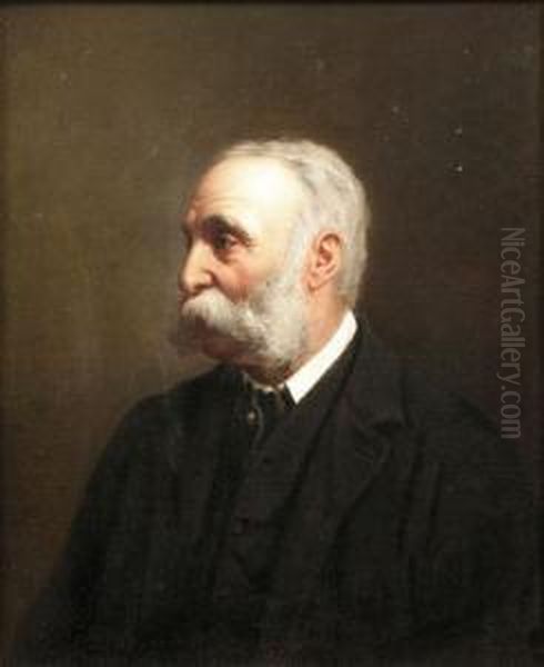Portrait Of A Gentleman,
Thought To Be Mr Whittaker Oil Painting by Sir Edward John Poynter