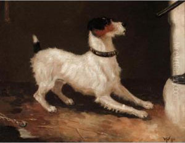 Preparing For The Shoot Oil Painting by William Pratt