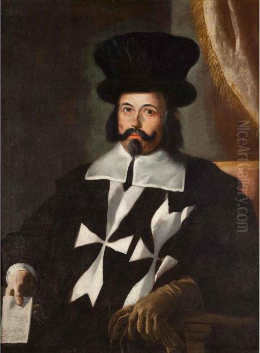 Ritratto Di Nicola Cotoner, Gran Maestro 
Dellordine Di Malta ( Oil Painting by Mattia Preti