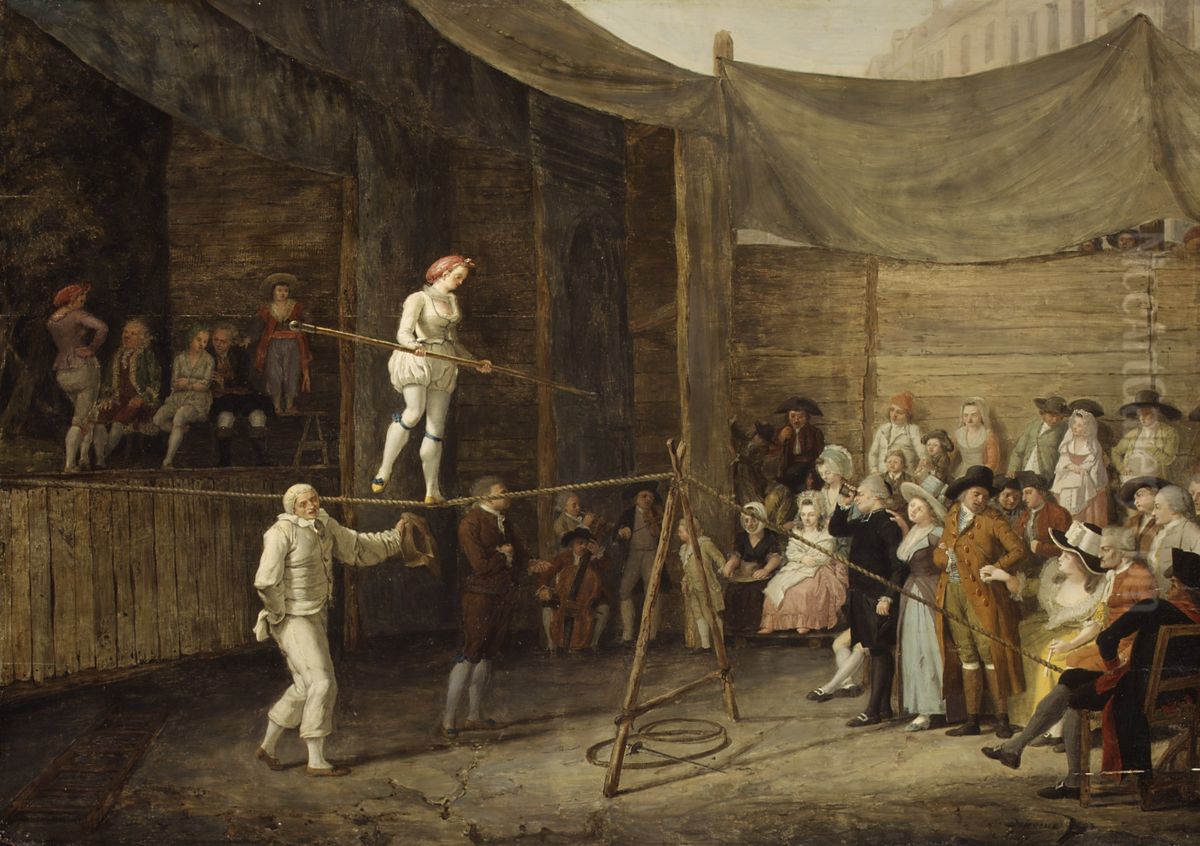 The Rope Dance Oil Painting by Leonard Defrance