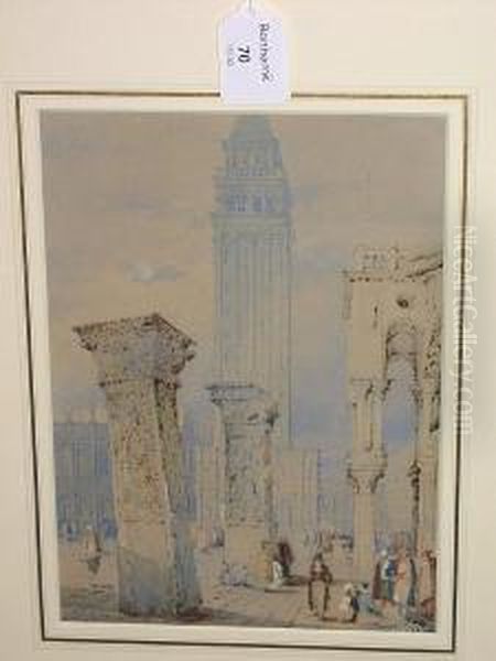 Campanile San Marco, Venice Oil Painting by Samuel Prout