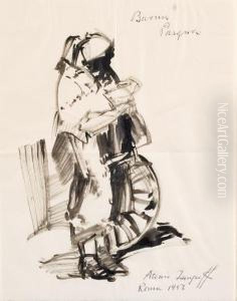 Studio Di 'buttero E Cavalli