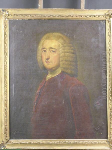 Portrait Of Oil Painting by Allan Ramsay