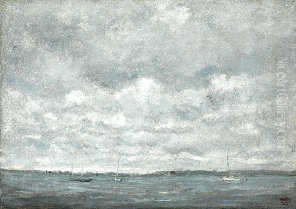 Seascape Oil Painting by Henry Ward Ranger