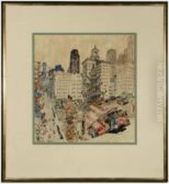 View Of San Francisco Oil Painting by Joseph Morris Raphael