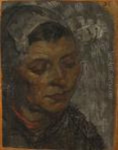 Contemplation Oil Painting by Joseph Morris Raphael