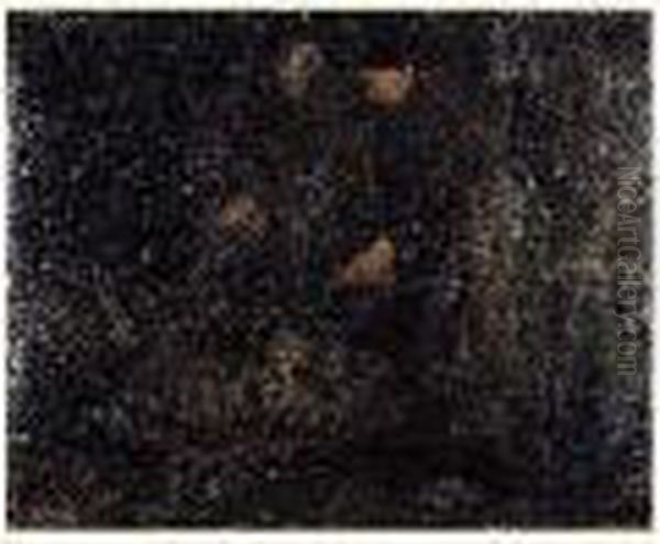 Belgique, Les Fileuses, Circa 1930 Oil Painting by Joseph Morris Raphael