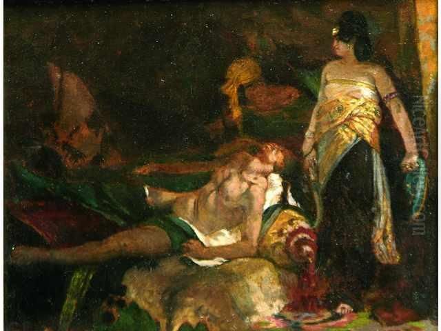 Judith Et Holopherne Oil Painting by Regnault Henri