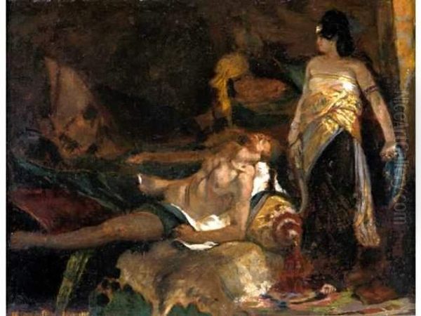 Judith Et Holopherne Oil Painting by Regnault Henri