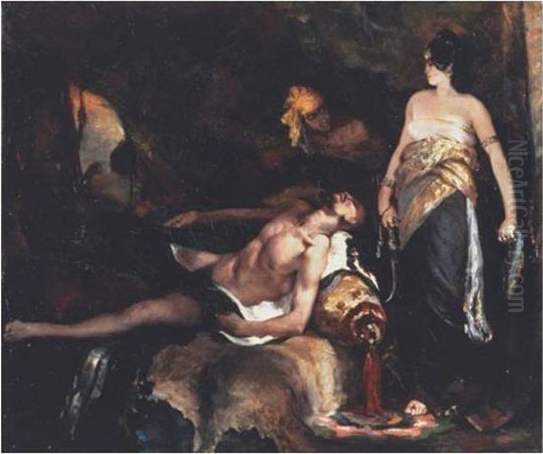 Judith Et Holopherne Oil Painting by Regnault Henri
