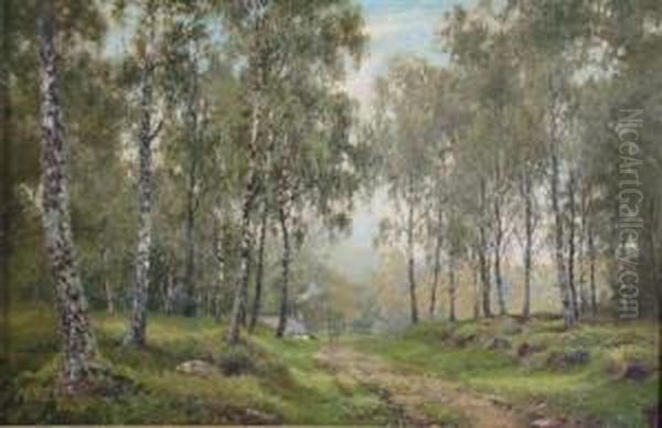 Near Macduff, Banffshire Oil Painting by George Melvin Rennie