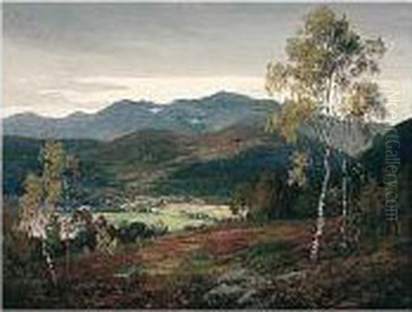 Highland Views Oil Painting by George Melvin Rennie