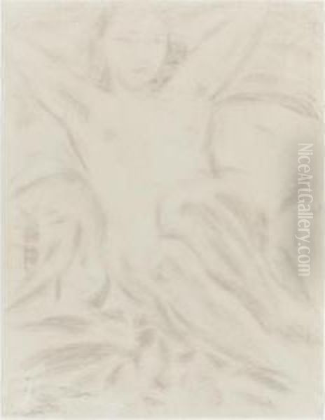 Desnudo Oil Painting by Armando Reveron