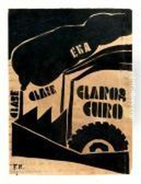 La Naciente Industria Oil Painting by Fermin Revueltas