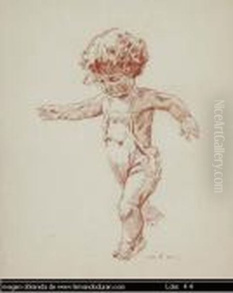 Descripcion De La Obra: Oil Painting by Federico Ribas Montenegro