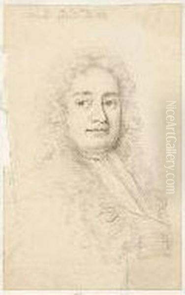 Self-portrait Oil Painting by Jonathan Richardson