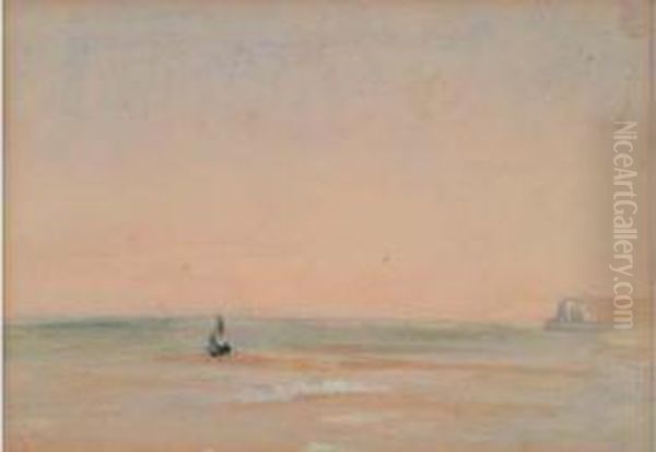Impression Marine Oil Painting by Leon Louis Antoine Riesener
