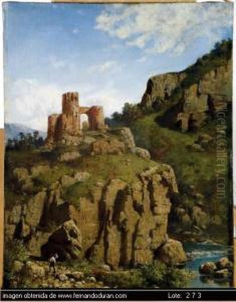 Untitled Oil Painting by Luis Rigalt