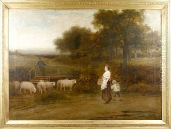 Landschaft Oil Painting by Leopold Rivers