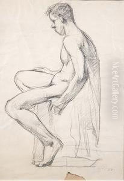 Studio D'uomo Oil Painting by Emilio Rizzi