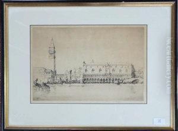 The Doge's Palace, Venice Oil Painting by David Robertson