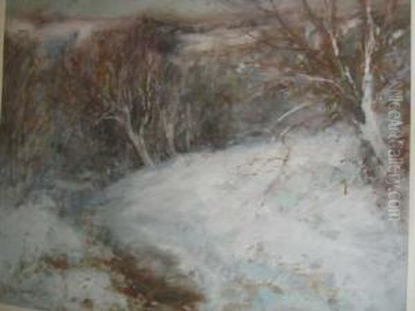 After The Snowfall Oil Painting by David Robertson