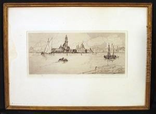 The Lagoon (venice) Oil Painting by David Robertson