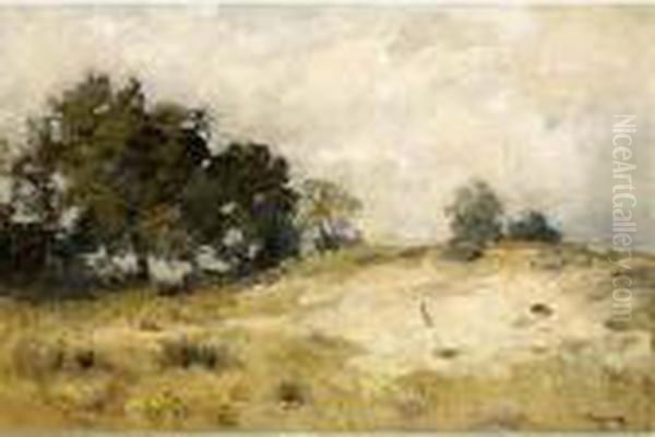 Sand Drift, Drenthe Oil Painting by Louis Albert Roessingh