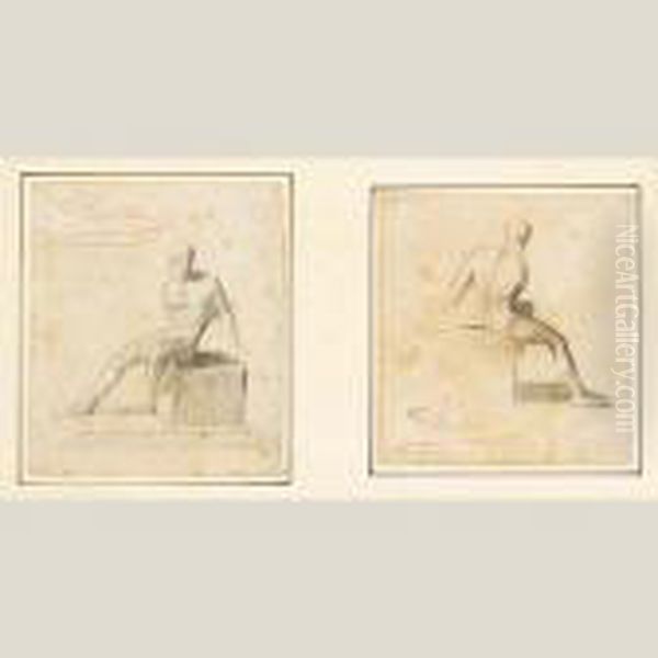 Academia Oil Painting by Eduardo Rosales