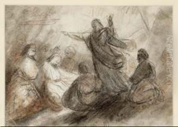 Sin Titulo Oil Painting by Eduardo Rosales