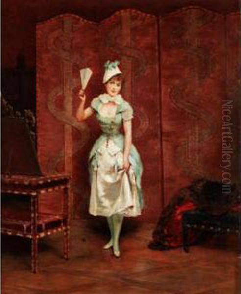 Shall We Dance? Oil Painting by Lucius Rossi