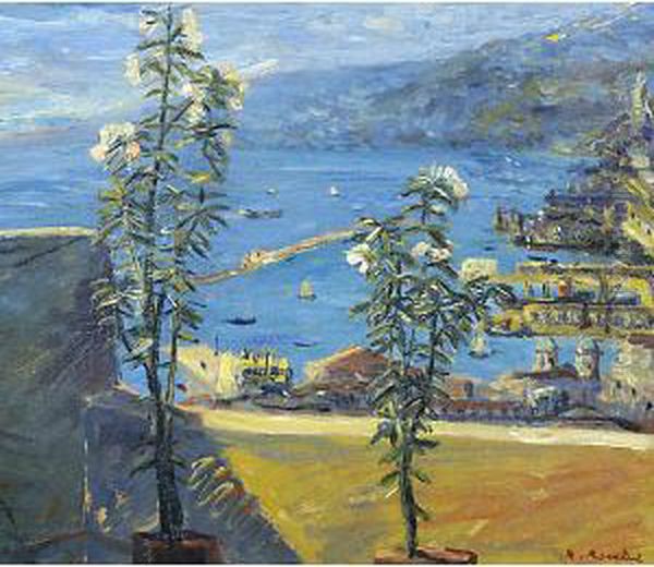 La Sacchetta Vista Dall'alto Oil Painting by Romano Rossini