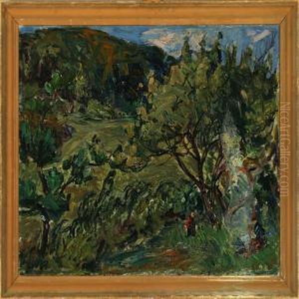 Lindsnakke, Aabenra Oil Painting by Peter Rostrup Boyesen