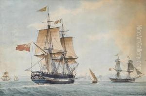 The Snow 
Tods 
 Of Perth Oil Painting by Joseph Roux