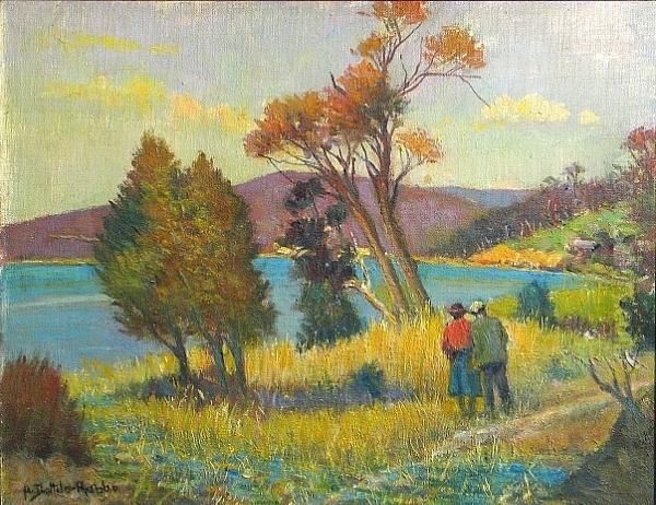 The Lovers Oil Painting by Anthony Datillo Rubbo