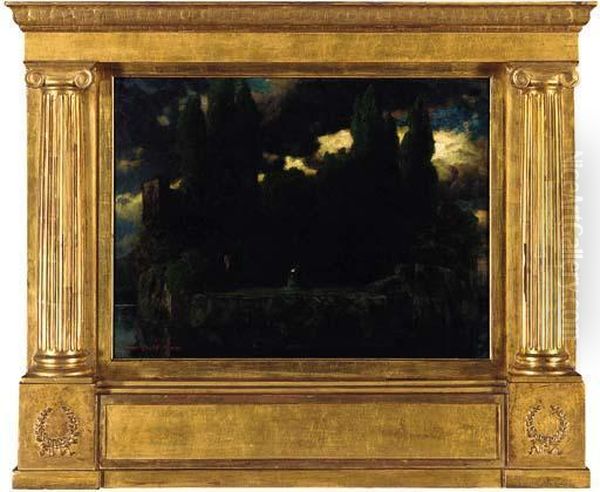 Enchanted Island Oil Painting by Hermann Rudisuhli