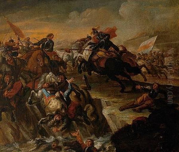 Werkstatt Oil Painting by Georg Philipp Rugendas I