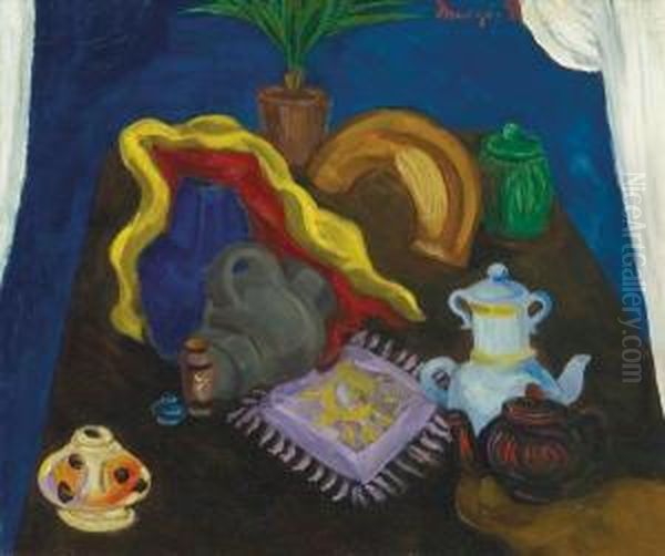 Still Life Oil Painting by Morgan Russell