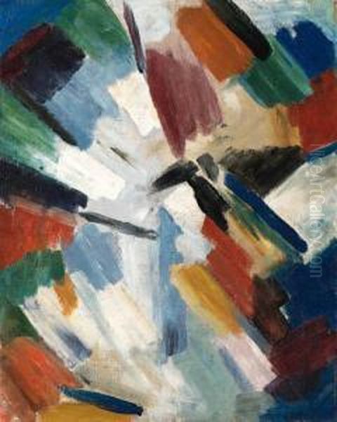 Synchromy Oil Painting by Morgan Russell