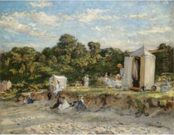 Summer Pleasures Oil Painting by Walter Westley Russell