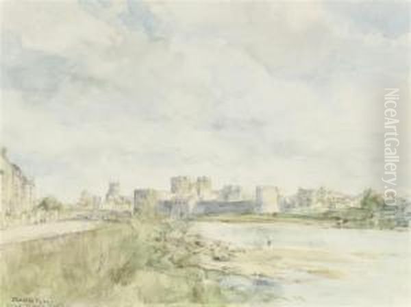Limerick Castle Oil Painting by Thomas Ryan