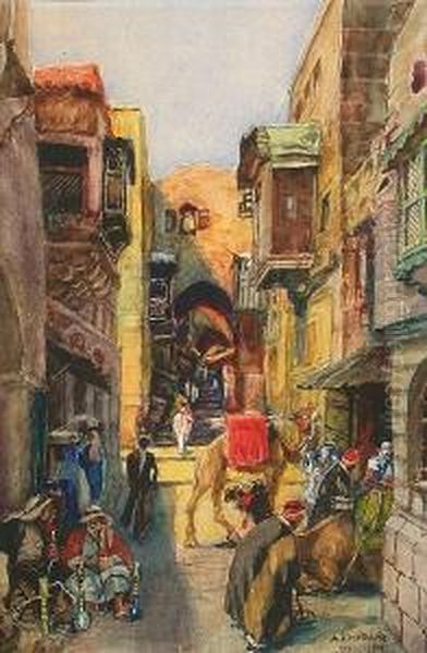 Jerusalem Oil Painting by Anna Rychter-May