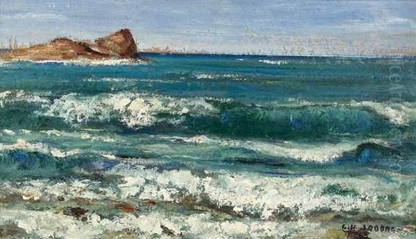 La Vague Oil Painting by Georges-Hanna Sabbagh