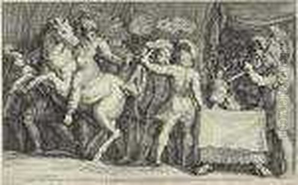 The Arrival Of Furius Camillus Oil Painting by Jan Pietersz. Saenredam