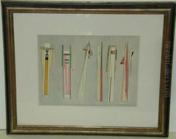 Power Of Elegance Oil Painting by Attilio Salemme