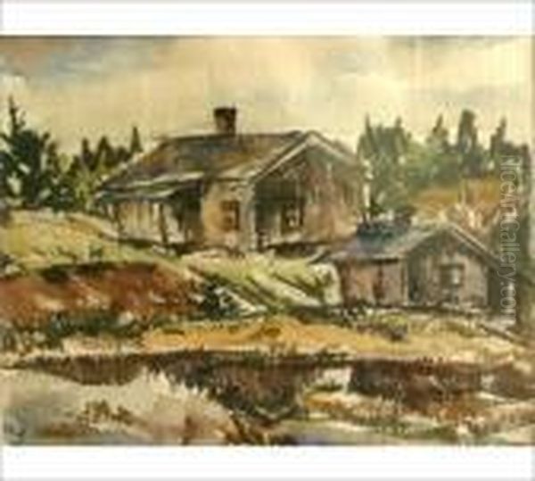 Untitled Oil Painting by Tyko Sallinen